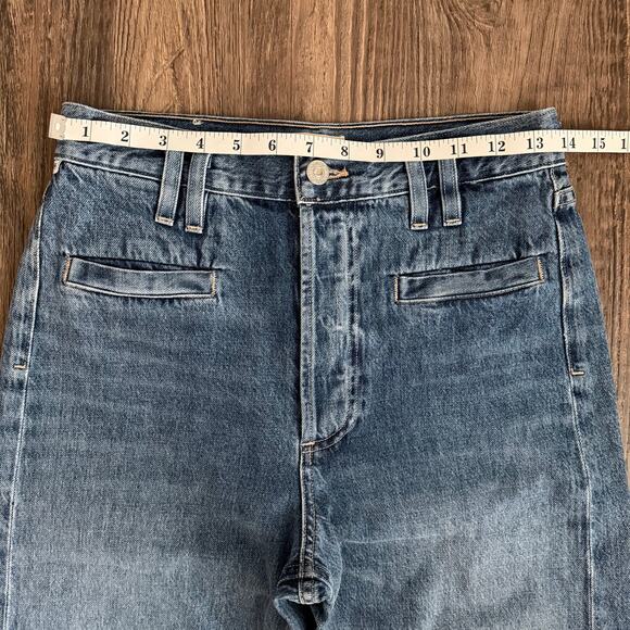 Citizens of Humanity Gaucho Trouser Jeans in Vista Blue Size 24 - Picture 11 of 15